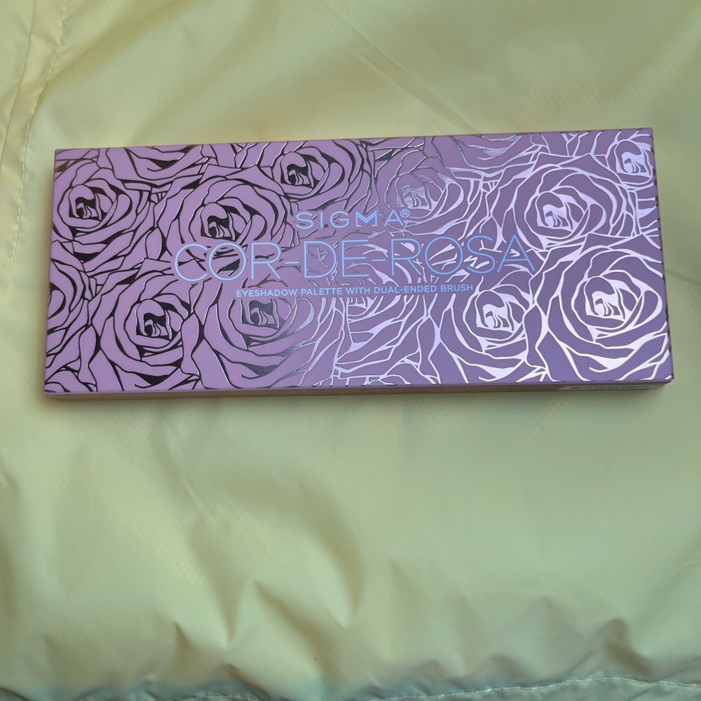 Sigma Cor-de-Rosa Eyeshadow Palette